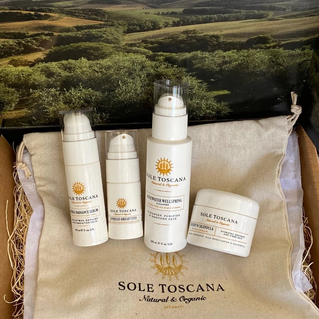 4-Step Sole Toscana Skincare Set ($191 retail price) - Sole Toscana